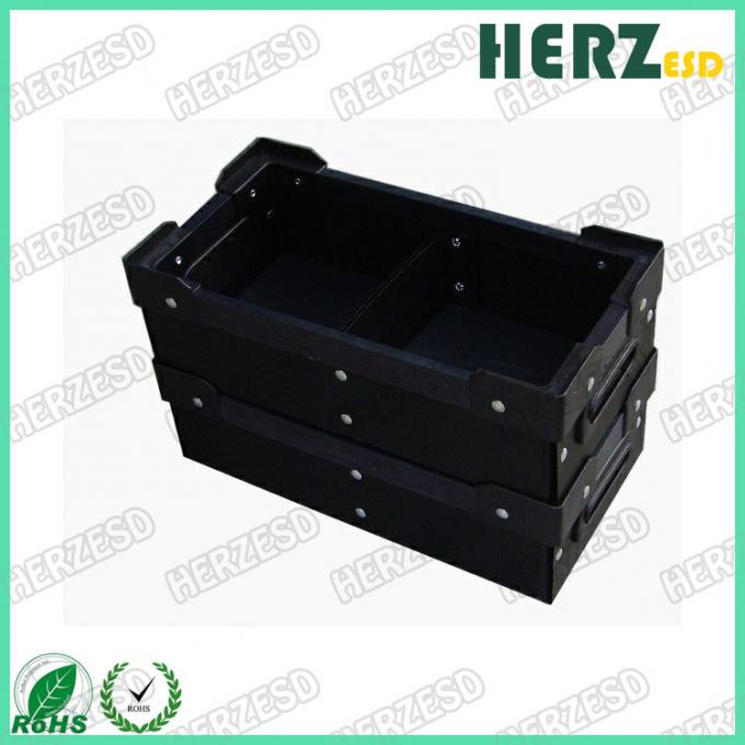 Conductive PP Hollow Sheet ESD Cardboard Sheets , Hollow Recyclable